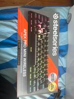 Steelserie apex pro mini wireless gaming toetsenbord, Azerty, Ensemble clavier et souris, Enlèvement, Neuf