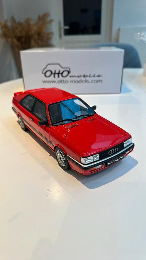 AUDI COUPE GT 1/18 Otto nieuwstaat, Hobby en Vrije tijd, Modelauto's | 1:18, Nieuw, Auto, OttOMobile, Ophalen of Verzenden