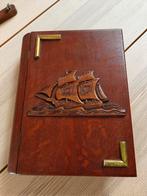 Houten opbergboek, Antiek en Kunst, Antiek | Kantoor en Zakelijk, Ophalen