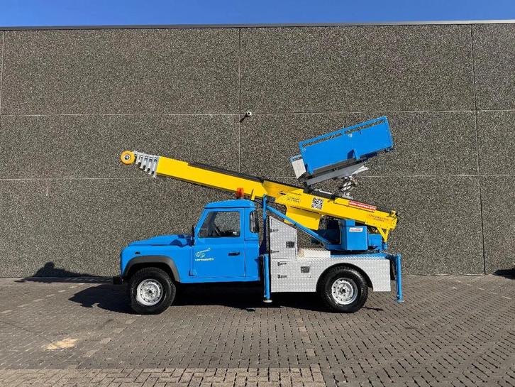 Land Rover Defender 170 4x4 Klaas HV 21/4/5M REMOTE, Auto's, Bestelwagens en Lichte vracht, Bedrijf, Te koop, Land Rover, Diesel