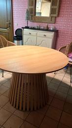 Eettafel diameter 110cm, Ophalen, Gebruikt, Rond, Modern