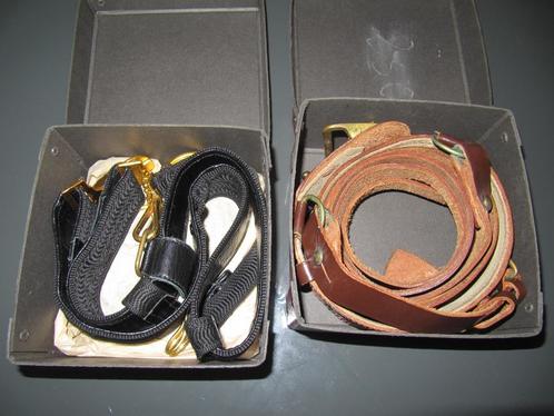 Sam Brown en Gala riem voor Belgische service dress officier, Verzamelen, Militaria | Algemeen, Landmacht, Kleding of Schoenen