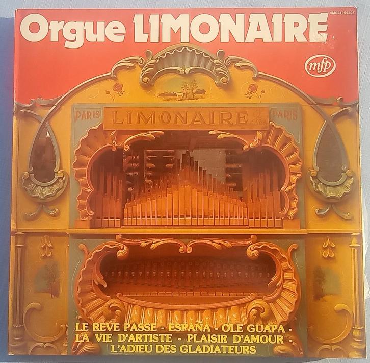 Orgel - Orgue Limonaire - Le Reve Passe   - LP -, Cd's en Dvd's, Vinyl | Overige Vinyl, Ophalen of Verzenden