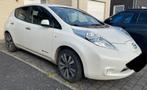 Nissan Leaf 24 kWh Tekna 80 KW, Auto's, Nissan, Automaat, Zwart, Wit, Leder