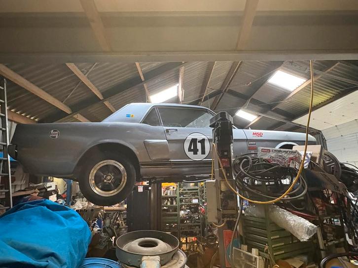 Mustang 1966 project 331 / T5 cs 15000 nieuwe delen incl, Autos, Ford USA, Particulier, Mustang, Sièges sport, Essence, Euro 5