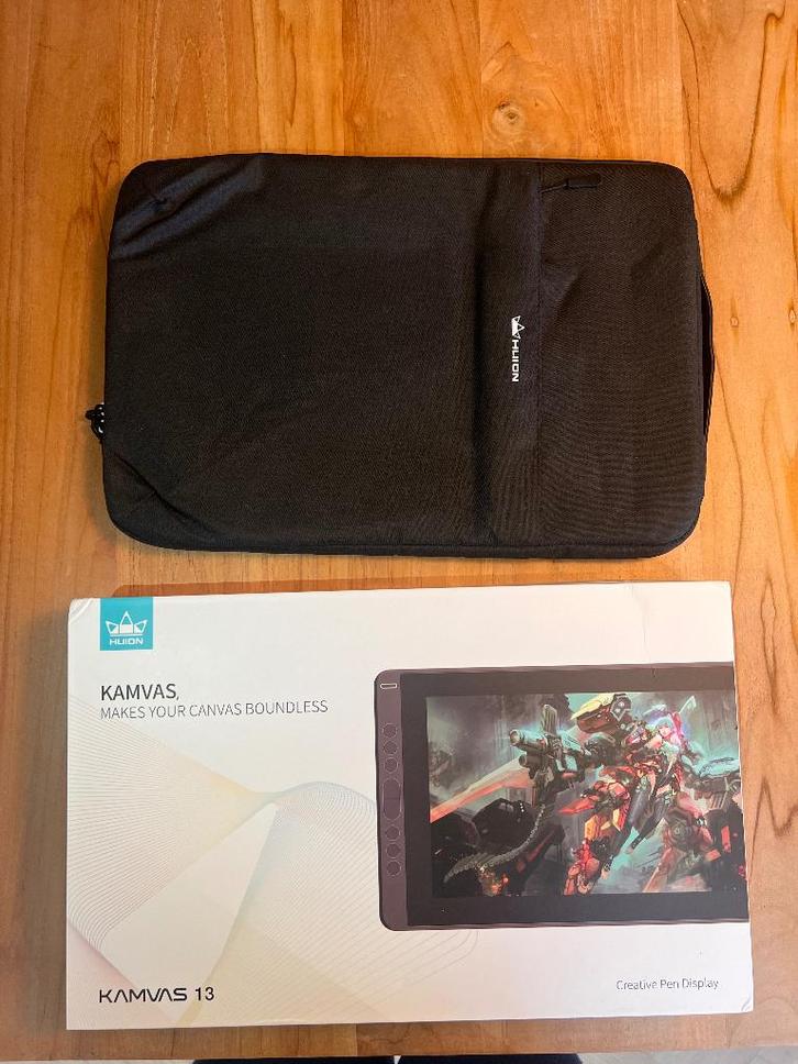 Huion Kamvas 13 (GS1331) 13.3", Computers en Software, Tekentablets, Zo goed als nieuw, Bedraad, Ophalen