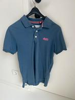 Blauwe polo man - Superdry - medium, Enlèvement ou Envoi, Porté, Taille 48/50 (M), Bleu