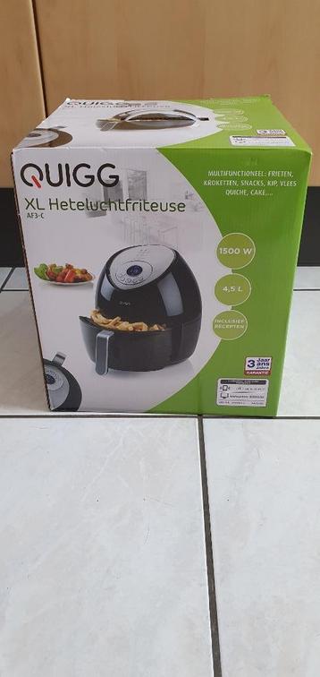 Nieuwe Heteluchtfriteuse Quigg XL beschikbaar voor biedingen