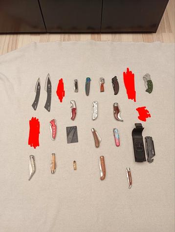 Lot couteaux, Enlèvement, Comme neuf