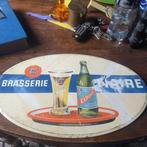 jolie plaque publicitaire "brasserie mairee" - 1950, Verzamelen, Merken en Reclamevoorwerpen, Ophalen of Verzenden, Gebruikt