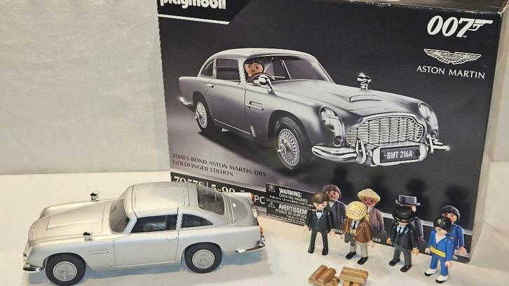 Playmobil Goldfinger Aston Martin James Bond 70578 en boîte, Enfants & Bébés, Jouets | Playmobil, Comme neuf, Ensemble complet