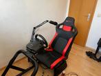 Racesimulatie: Racestoel + frame, Hobby & Loisirs créatifs, Hobby & Loisirs Autre, Enlèvement, Comme neuf