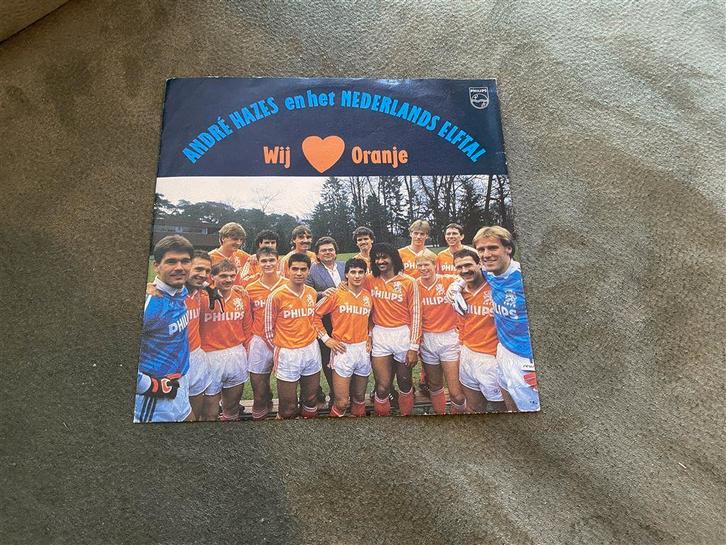 Andre Hazes het het nederlands elftal wij oranje [397], Cd's en Dvd's, Vinyl Singles, Zo goed als nieuw, Verzenden