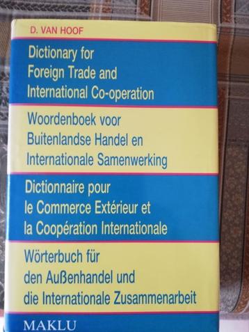Woordenboeken: internationale handel + buitenlandse handel beschikbaar voor biedingen