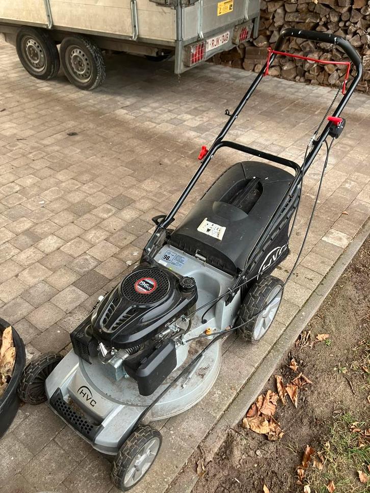Grasmachine HVC CB53S Grasmaaier 53 cm – 196 cc, Tuin en Terras, Grasmaaiers, Zo goed als nieuw, Ophalen