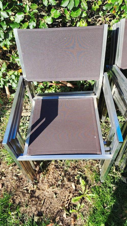 tuinstoel, Tuin en Terras, Tuinstoelen, Metaal, Stapelbaar, Ophalen