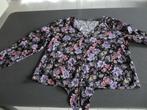 zwart gebloemde damesblouse, Ophalen, Only, Zwart, Maat 46/48 (XL) of groter