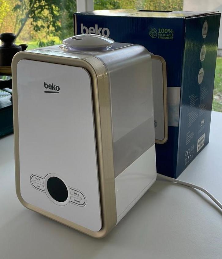 Nieuwe, goeie, stille luchtbevochtiger, Elektronische apparatuur, Luchtbehandelingsapparatuur, Zo goed als nieuw, Luchtbevochtiger