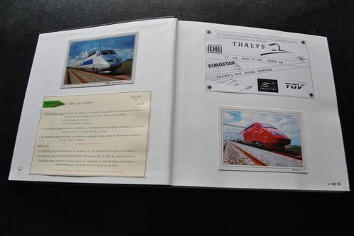 Gros Album photos originales THALYS TGV 27 RARE UNIQUE Train, Collections, Trains & Trams, Utilisé, Train, Enlèvement ou Envoi