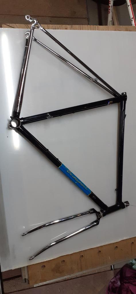 Koerskader vintage 53cm, Fietsen en Brommers, Fietsonderdelen, Gebruikt, Racefiets, Frame, Ophalen of Verzenden