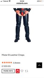 Mini-chaps en cuir, Motos, Pantalon | cuir