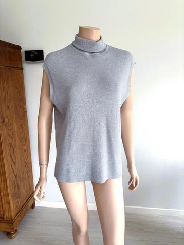 Vila Feestelijk Zilverkleurige Top  Maat M  Nieuw NP 44,99 € beschikbaar voor biedingen