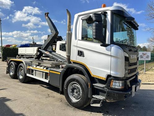Scania G450 XT 6X4 6x4 HAAKSYSTEEM HOOKLIFT / HAAKSYSTEEM AJ, Auto's, Vrachtwagens, Bedrijf, ABS, Elektrische ramen, Scania, Diesel