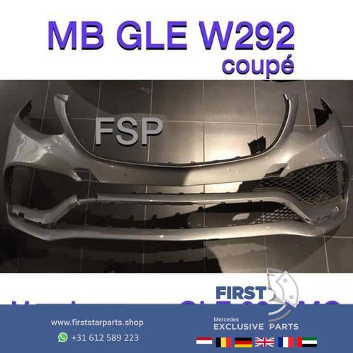 W292 GLE Coupé 63 AMG Voorbumper 2018 grijs PDC + roosters, Autos : Pièces & Accessoires, Carrosserie & Tôlerie, Pare-chocs, Mercedes-Benz