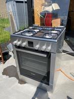 Bosch Vrijstaand gasfornuis, inox HGV745250, Ophalen, 60 cm of meer, 4 kookzones, Zo goed als nieuw