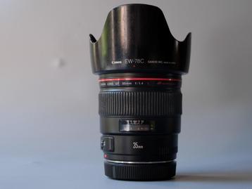 Canon EF 35mm f/1.4L USM – L-serie kwaliteit beschikbaar voor biedingen