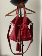 Sac seau Lancel, Ophalen, Zo goed als nieuw, Rood, Schoudertasje