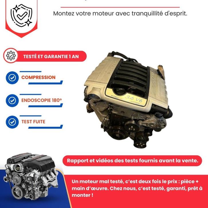 Porsche cayenne 957 3.6 v6 fsi 290 pk motor, Auto-onderdelen, Motor en Toebehoren, Porsche, Nieuw, Ophalen of Verzenden