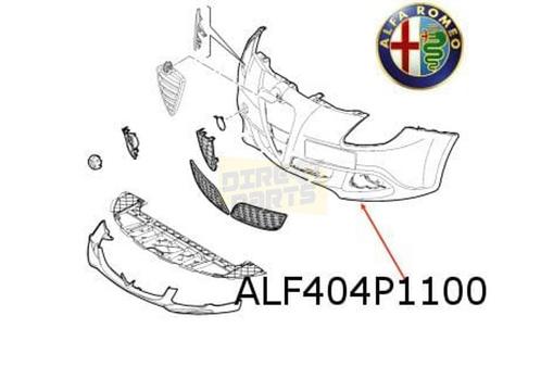 Alfa Romeo Giulietta (2/16) voorbumper (te spuiten) Originee, Auto-onderdelen, Carrosserie, Bumper, Alfa Romeo, Voor, Nieuw, Ophalen of Verzenden