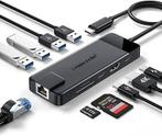 Docking Station 10 in 1 | USB C adapter | GRATIS LEVERING, Audio, Tv en Foto, Audiokabels en Televisiekabels, LEMORELE, -, Verzenden