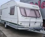 Chateau Calista 450 4 slaapplaatsen voortent, fietsendrage, Caravans en Kamperen, Caravans, Particulier, Chateau, Vast bed