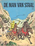 De man van staal nr 5b - 1ste druk 1967., Eén stripboek, Ophalen of Verzenden, Gelezen