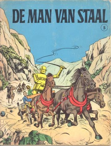 De man van staal nr 5b - 1ste druk 1967. beschikbaar voor biedingen