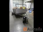 Enkelassige aanhanger 500 kg merk en model onbekend