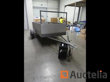 Enkelassige aanhanger 500 kg merk en model onbekend beschikbaar voor biedingen
