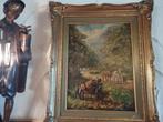 Olieverf op hout * MOOREN * 45 x 55, Ophalen