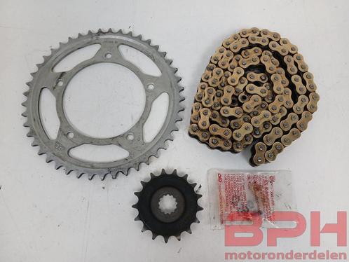 Kettingset Suzuki GSX-R 750 K6 K7 K8 K9 L0 2006 t/m 2010 ket, Motoren, Onderdelen | Suzuki, Gebruikt, Ophalen of Verzenden