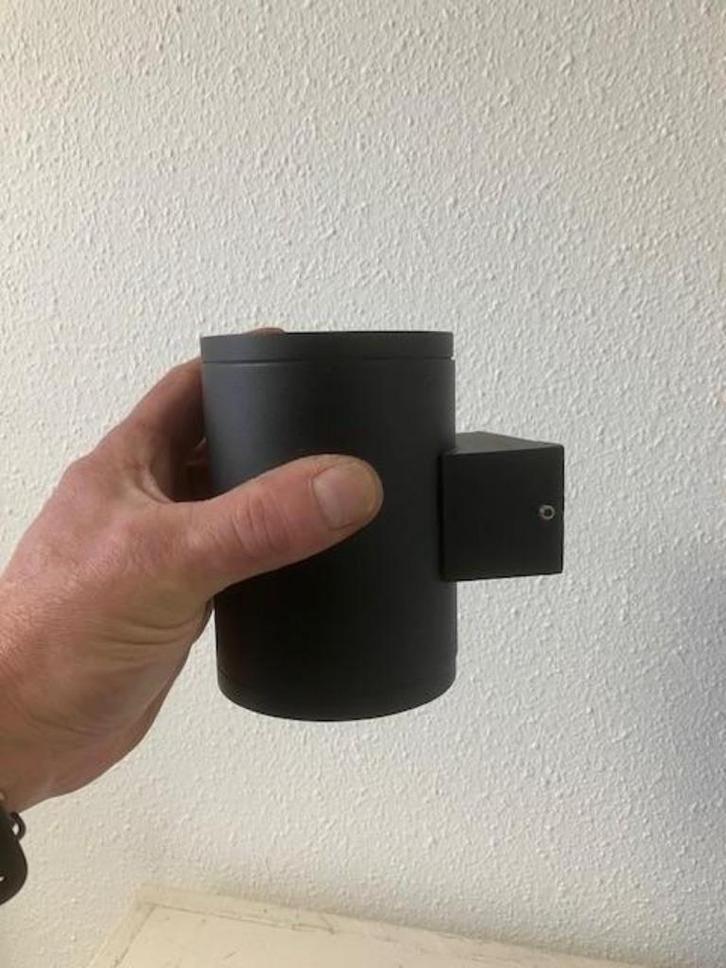 241. KS verlichting Muurlamp Optica L 7160, Huis en Inrichting, Lampen | Wandlampen, Gebruikt, Glas, Ophalen of Verzenden