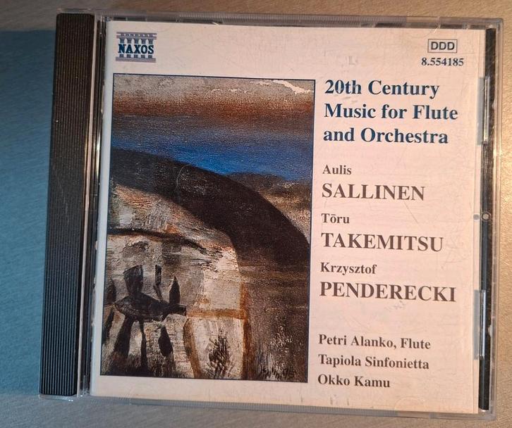 Cd. 20 th century music for flute and Orchestra., Cd's en Dvd's, Cd's | Klassiek, Zo goed als nieuw, Ophalen of Verzenden