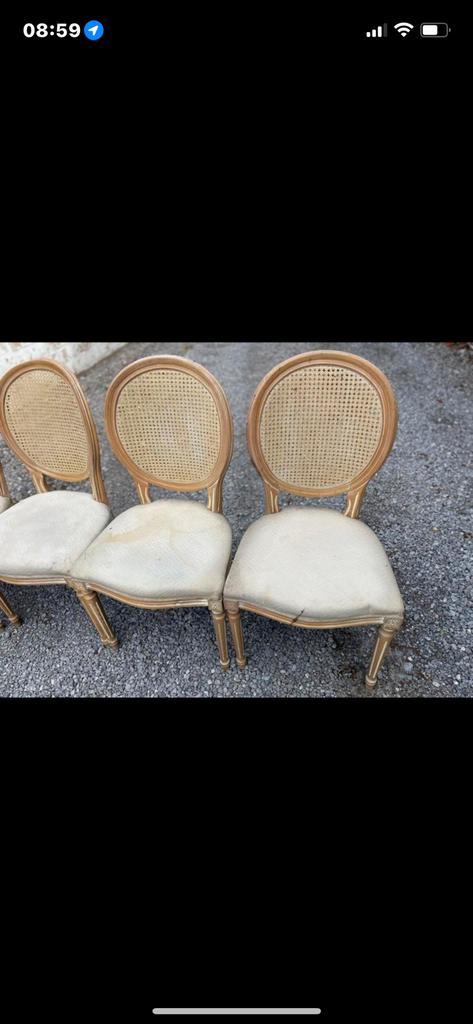 Stoelen in LOUIS XVI-stijl, Antiek en Kunst, Antiek | Meubels | Stoelen en Sofa's, Ophalen