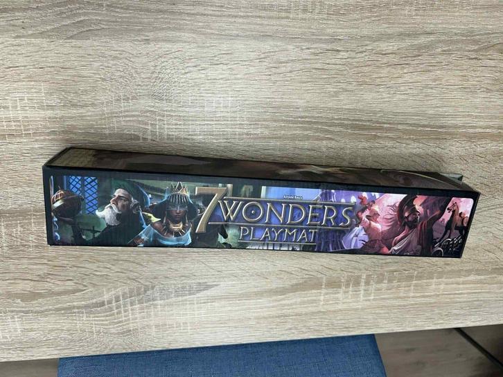 7 Wonders playmat - Bordspel, Hobby en Vrije tijd, Gezelschapsspellen | Bordspellen, Zo goed als nieuw, Ophalen of Verzenden