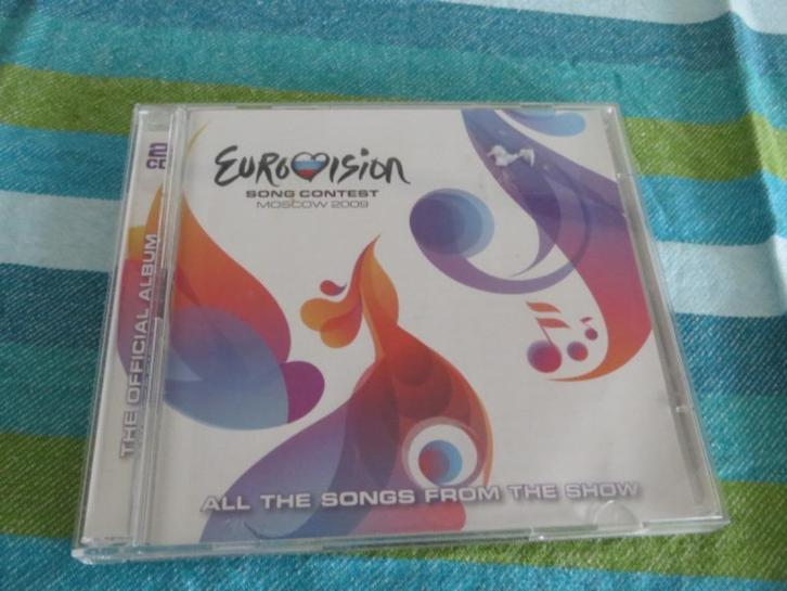 2 CDs: Eurovision Song Contest - Moscow 2009, Cd's en Dvd's, Cd's | Verzamelalbums, Zo goed als nieuw, Ophalen of Verzenden