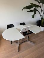 Uitschuifbare tafel - lengte 120cm / 160cm - Breedte 90cm, Huis en Inrichting, Tafels | Eettafels, Ophalen, Gebruikt, 50 tot 100 cm