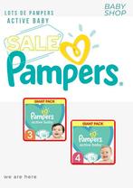 Pampers taille 3 et 4, Kinderen en Baby's, Overige Kinderen en Baby's