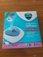Vicks portable waterless diffuser + 1 extra set munt, Ophalen of Verzenden, Nieuw