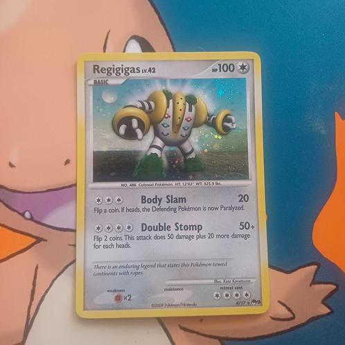 Pokémon Regigigas lv.42 POP Series 9, Hobby en Vrije tijd, Verzamelkaartspellen | Pokémon, Nieuw, Losse kaart, Foil, Ophalen of Verzenden
